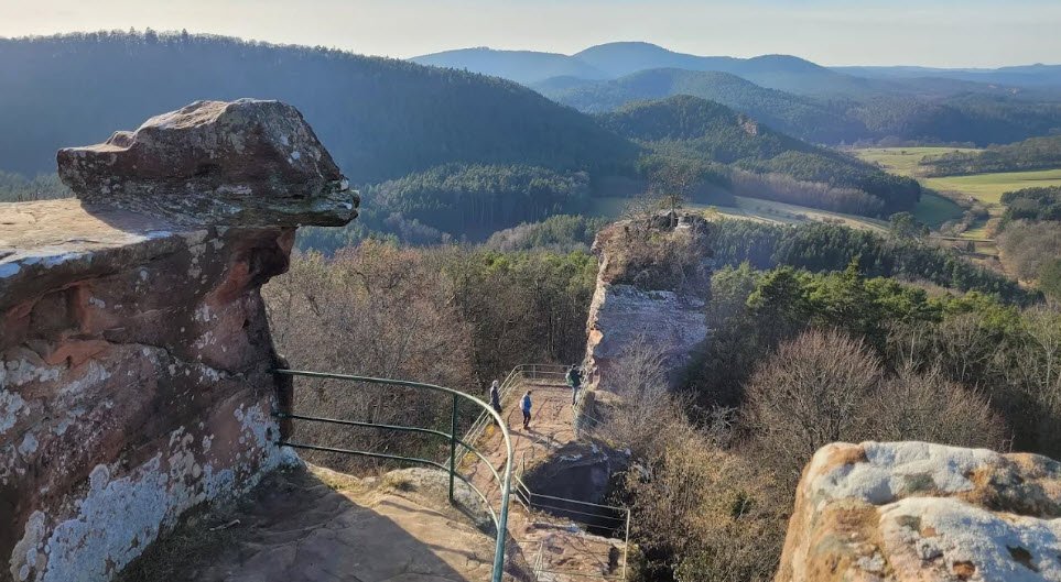 Drachenfels Castle, Busenberg, Germany, Germany
